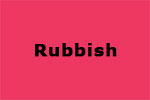 rubbish